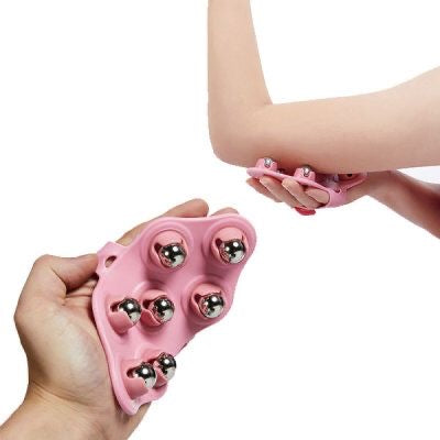 7 Ball Palm Shaped Hand Held Massager, Neck Roller Ball Massager, Portable Health Care Massage Instrument 7 Ball Palm Shaped Hand Held Massager, Neck Roller Ball Massager, Portable Health Care Massage Instrument